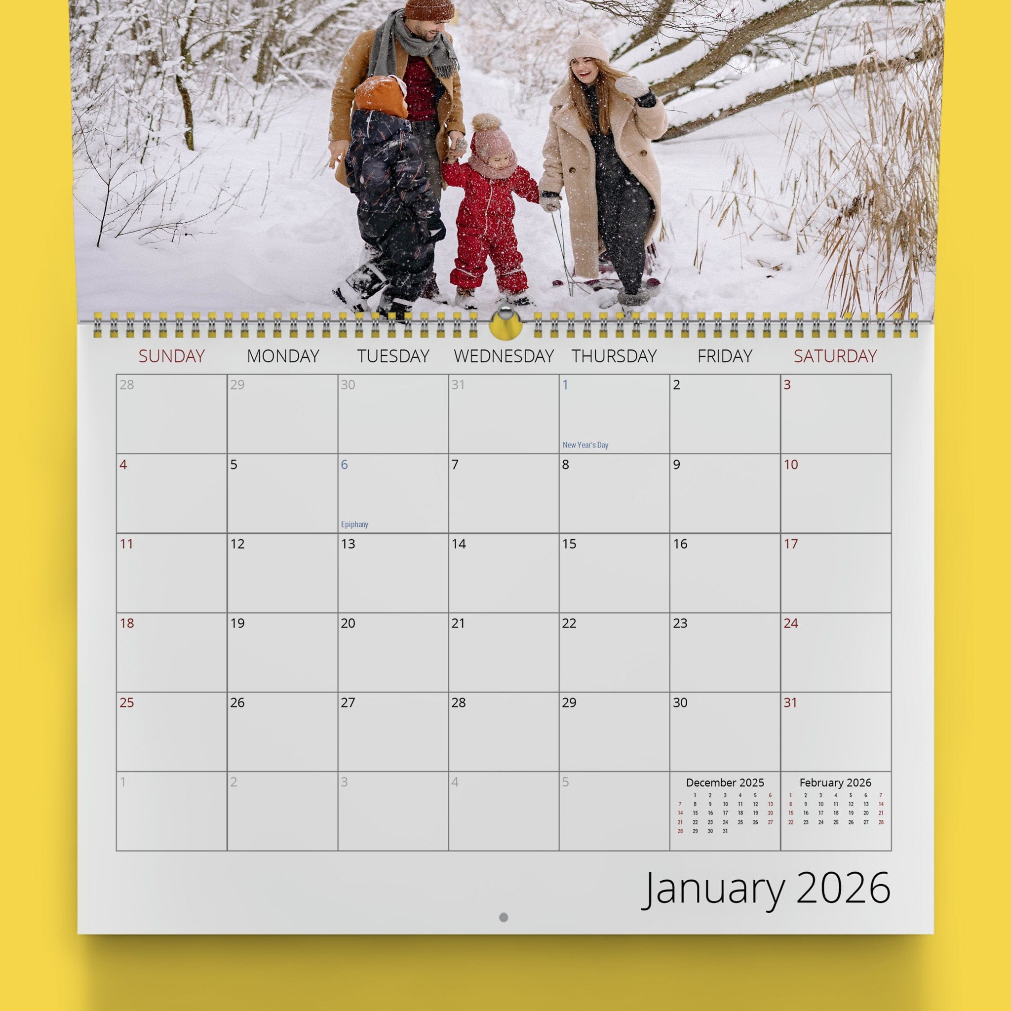 Custom Photo Calendar