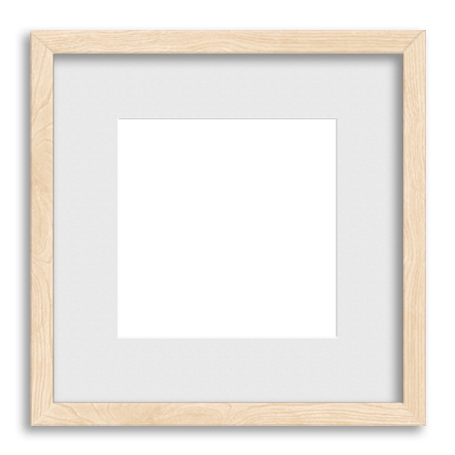 Natural Frame // Clear Maple