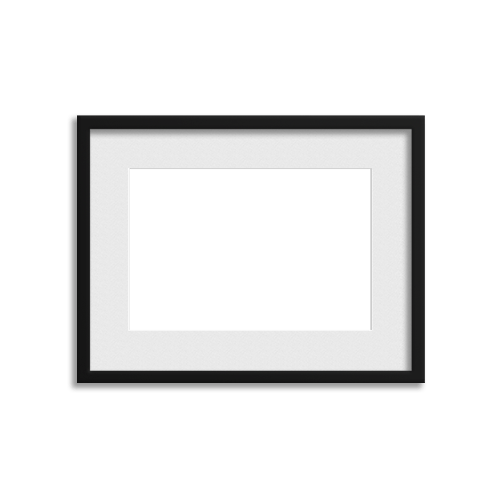 Lacquer Frame // Liquid Black