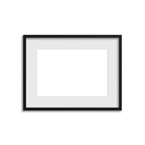 Lacquer Frame // Liquid Black