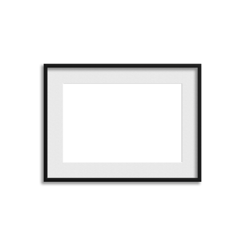 Lacquer Frame // Liquid Black