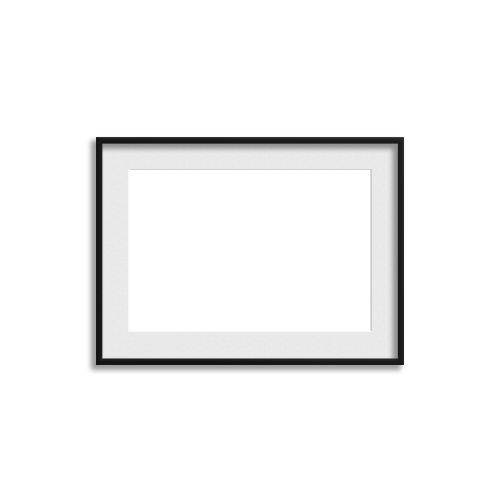 Lacquer Frame // Liquid Black
