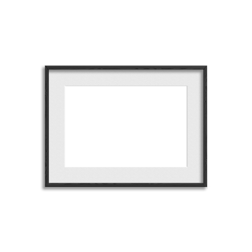 Cadre galerie // Noir riche