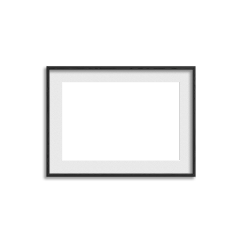 Gallery Frame // Rich Black