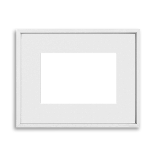 Loft Frame // Crisp White