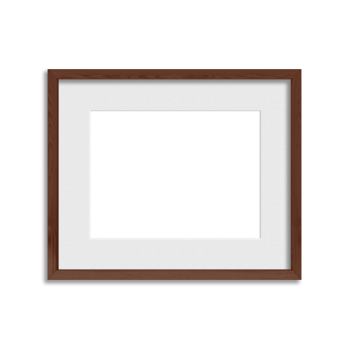Gallery Frame // Light Walnut