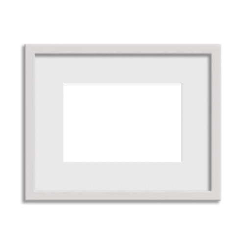 Gallery Frame // Alpine White