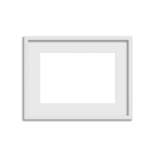 Gallery Frame // Alpine White