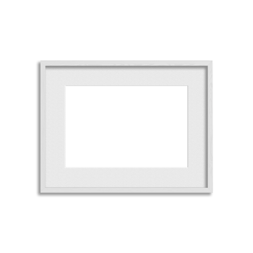 Gallery Frame // Alpine White