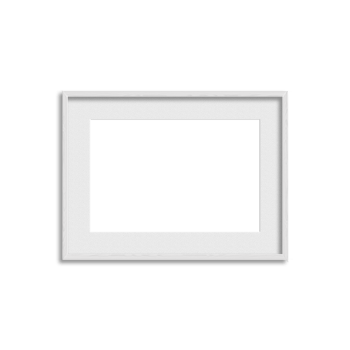 Gallery Frame // Alpine White