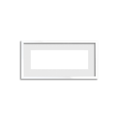 Lacquer Frame // Dazzling White