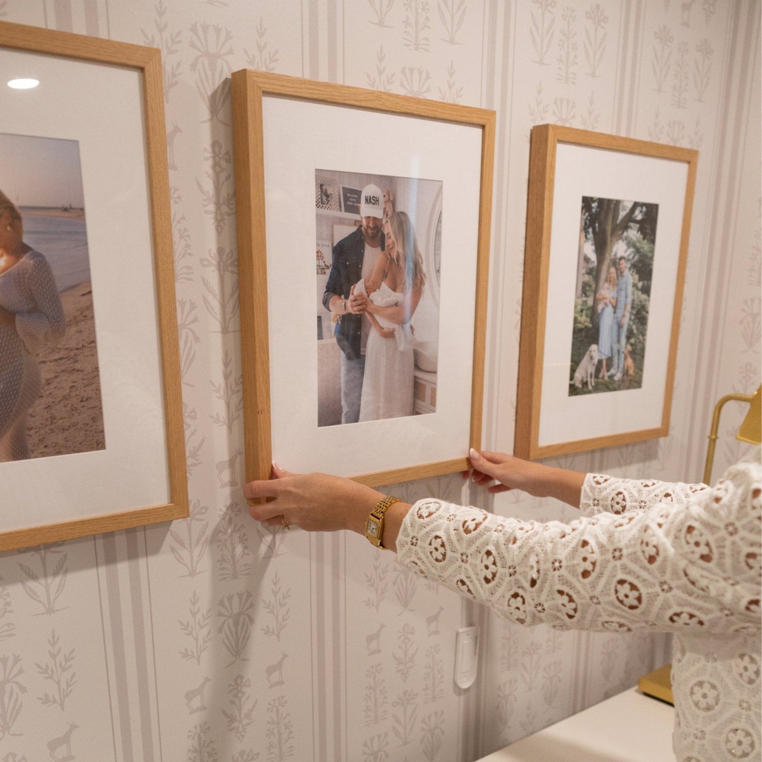 Mia Parres Hanging Her Posterjack Framed Photos