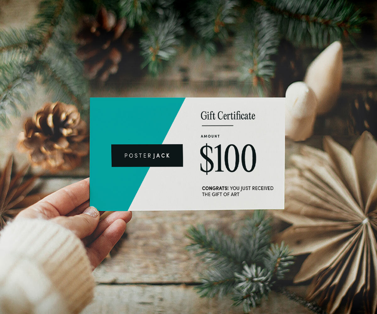 Posterjack Canada Gift Certificate for Photo Art