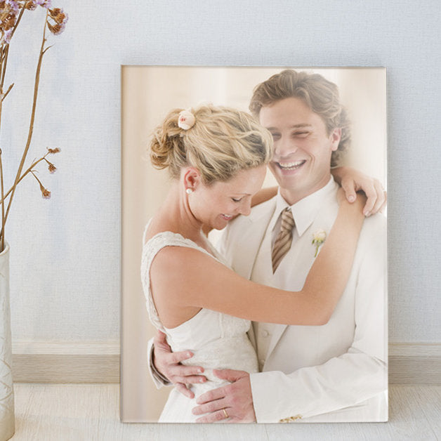 Wedding Photo Printed on Acrylic