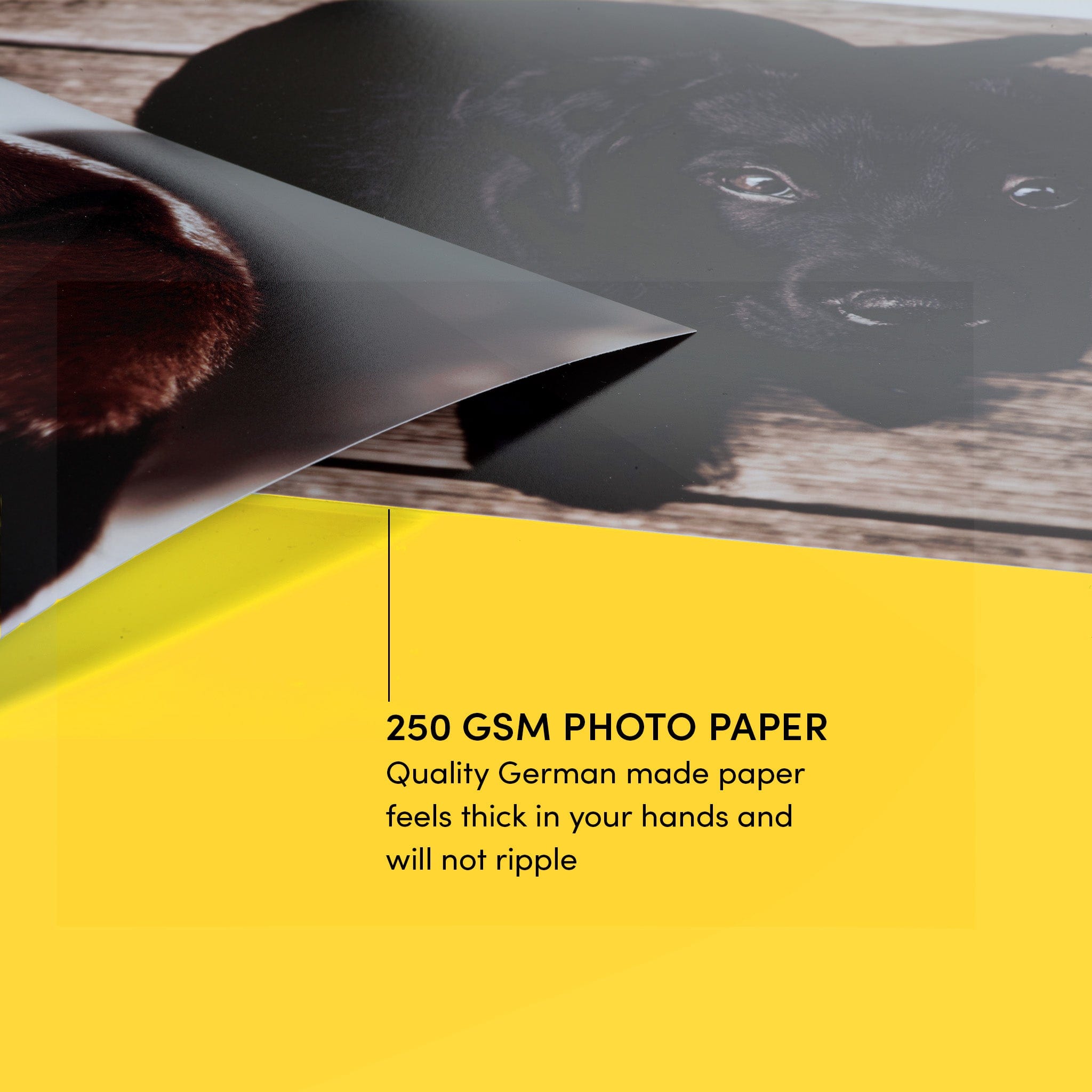 Papier photo satiné