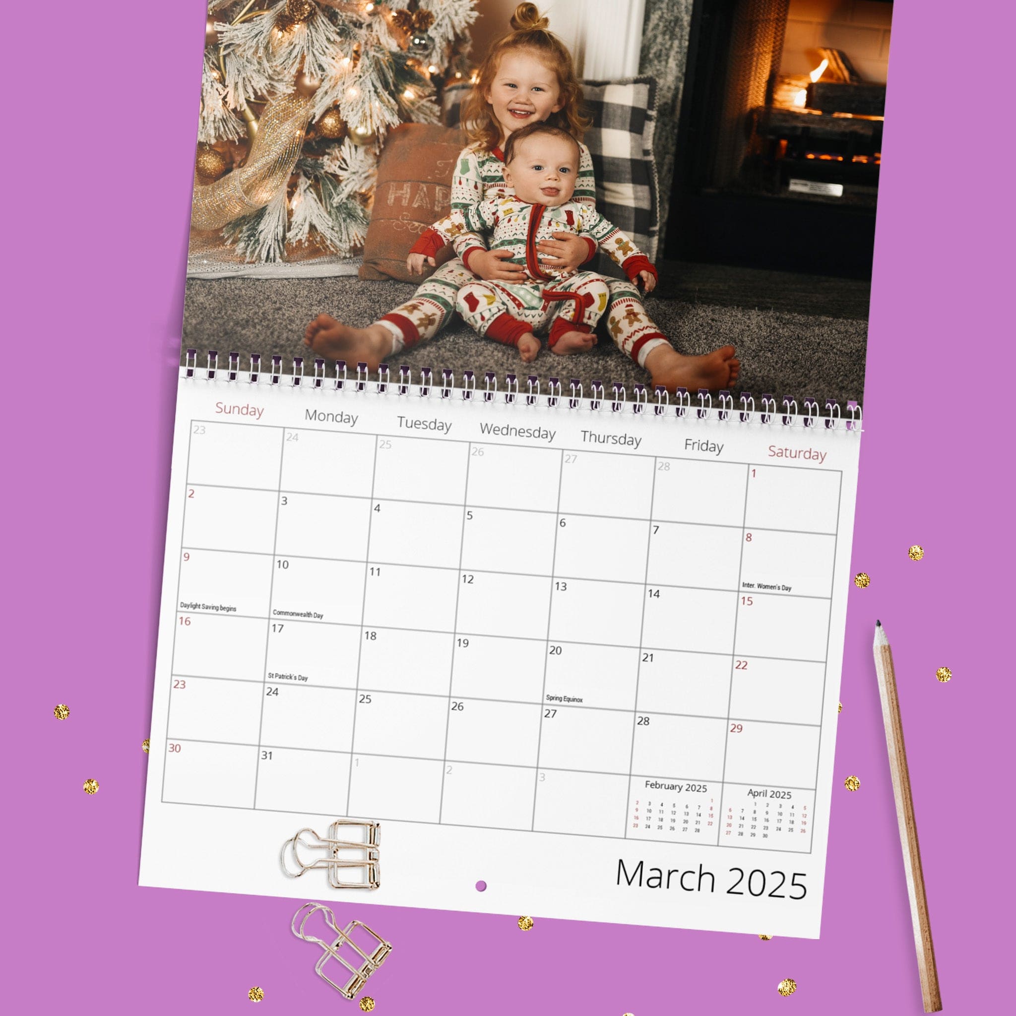 Custom Photo Calendar