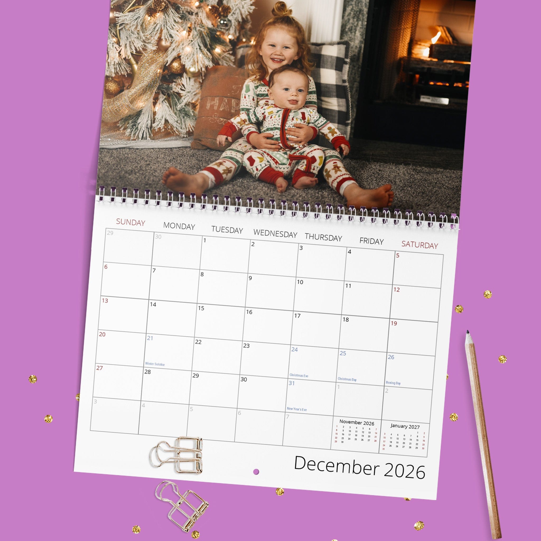 Custom Photo Calendar