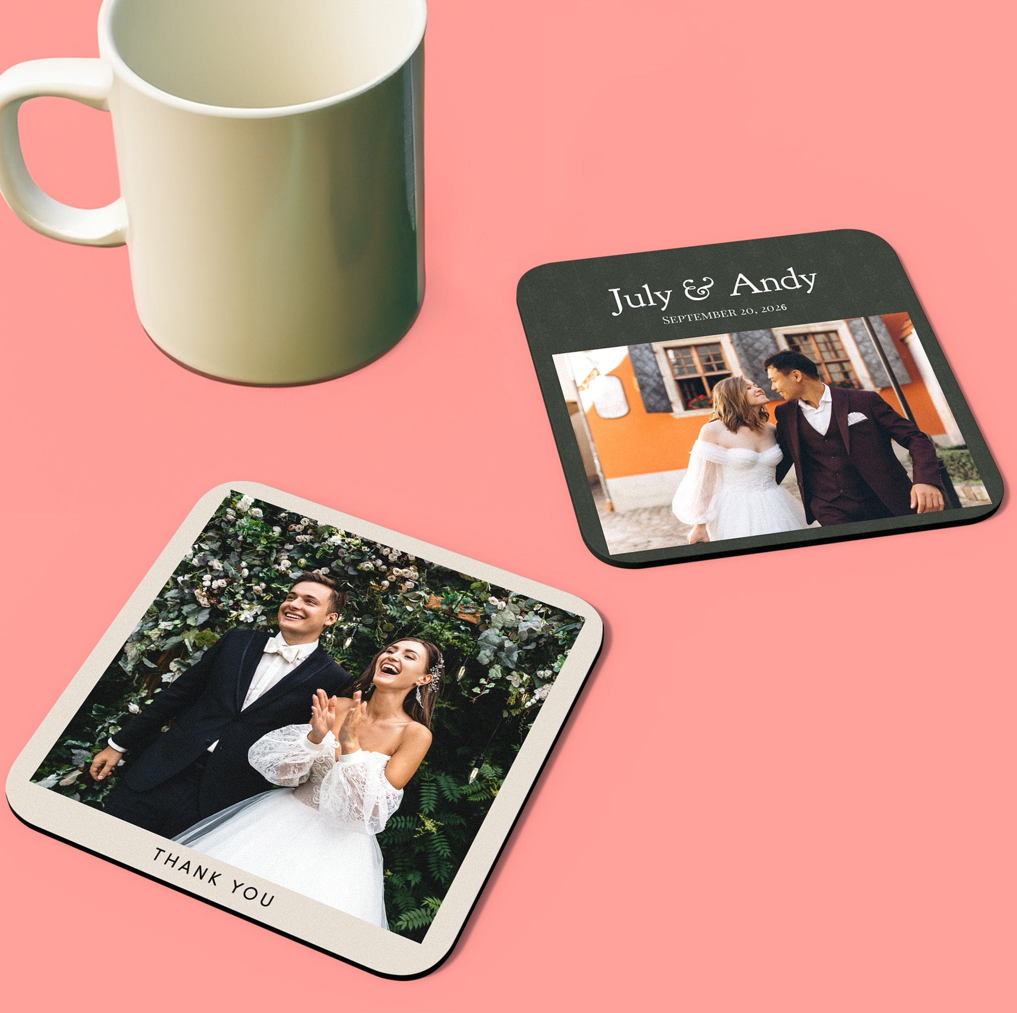 Custom Photo Coasters