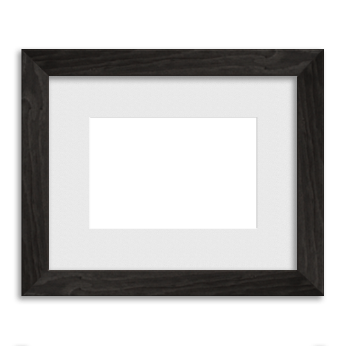 Barnwood Frame // Rustic Brown