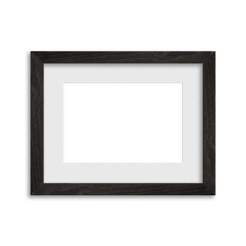 Barnwood Frame // Charcoal