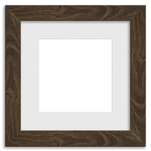 Barnwood Frame // Rustic Brown